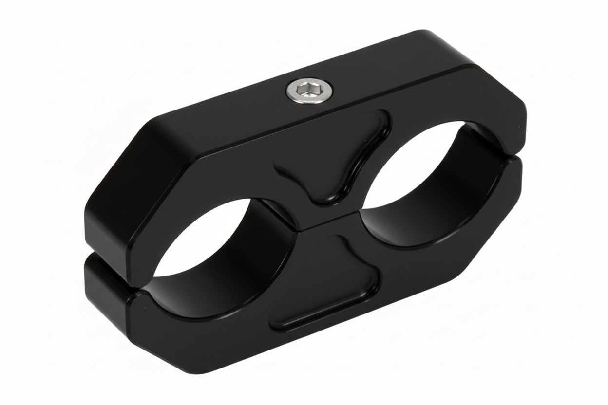 CORE BILLET KING/FOX SHOCKS RESERVOIR CLAMPS