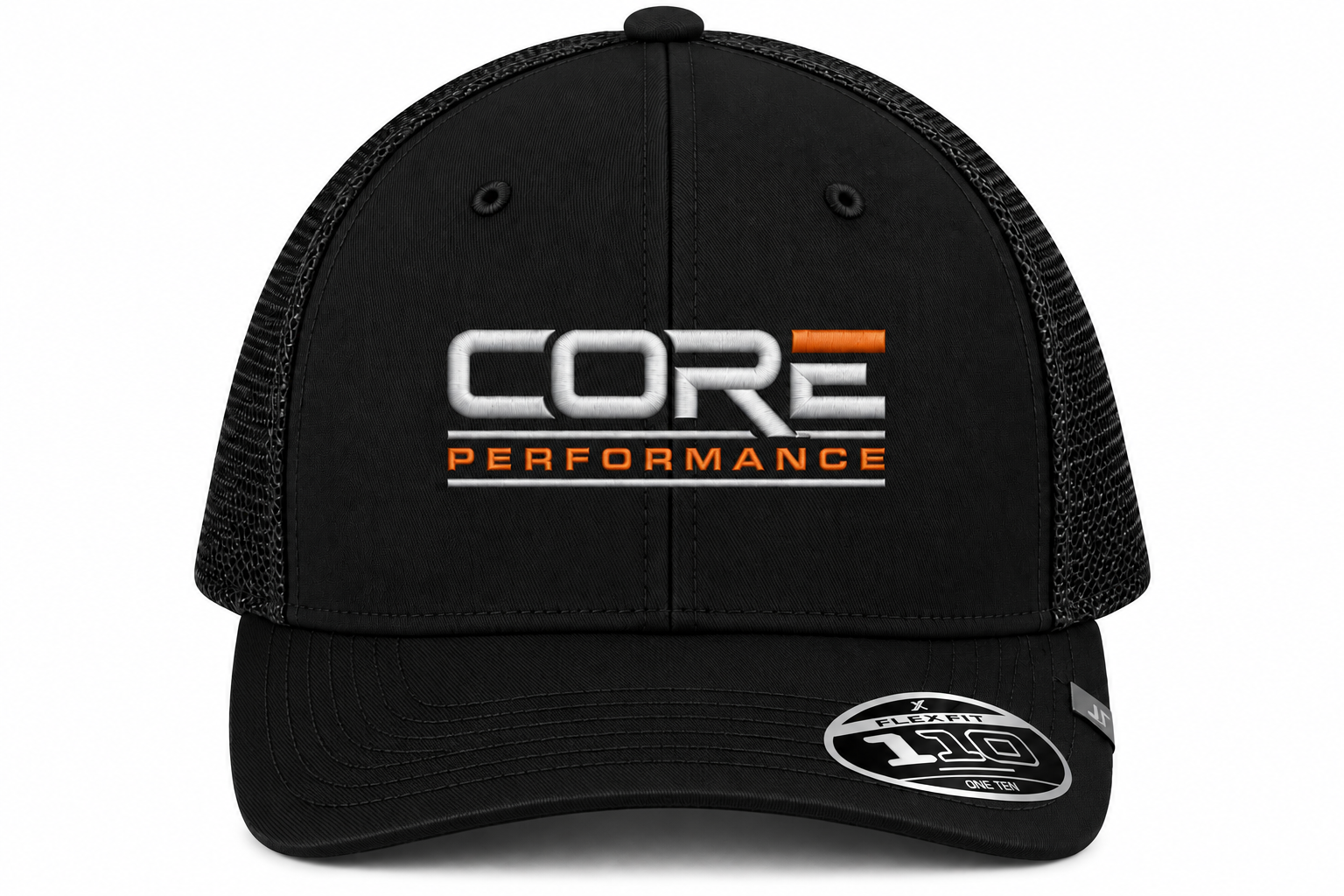 CORE Performance BLACK W/ ORANGE Hat