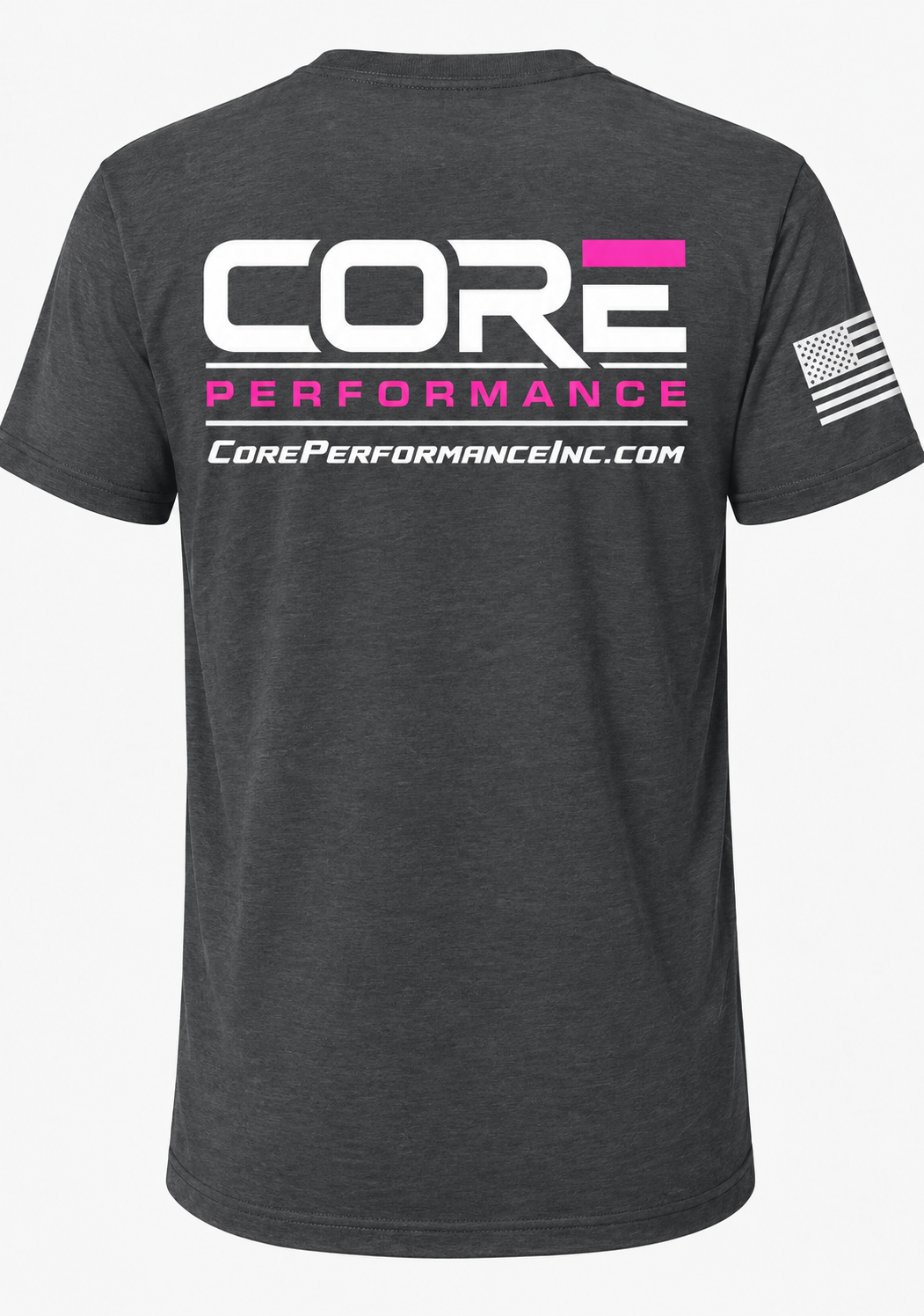CORE Performance Heavy Metal W/ Hot Pink Tee