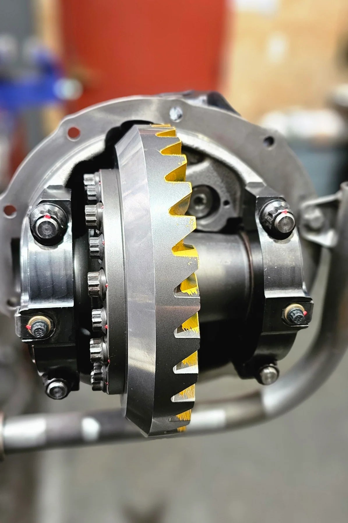 Evan Weller Racing LP10 Low Pinion 10 Inch 3.812 Bearing 40 Spline Third Members