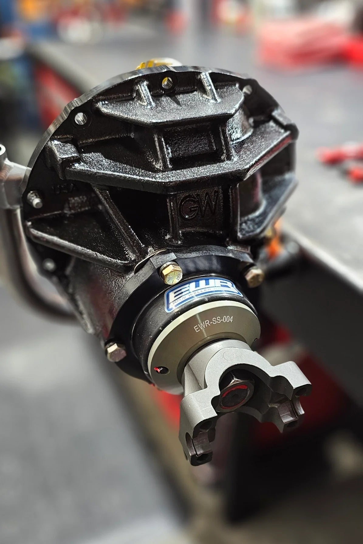 Evan Weller Racing LP10 Low Pinion 10 Inch 3.812 Bearing 40 Spline Third Members