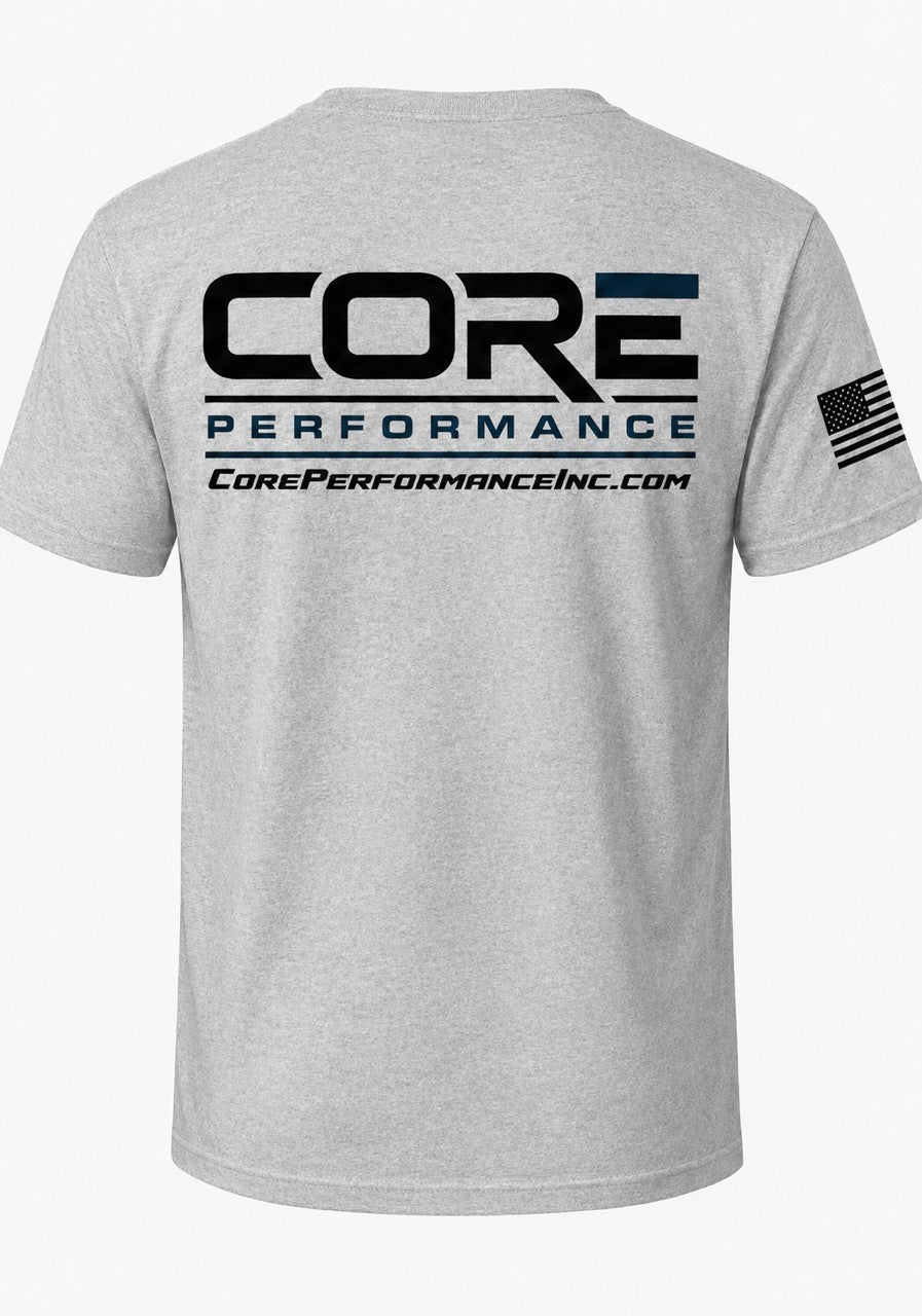 CORE Performance Heather Grey Tee