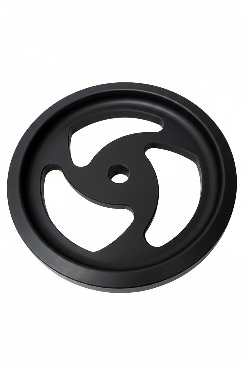 CORE 6 RIB .660 SHAFT BILLET LS POWER STEERING PULLEY CAMARO/GTO
