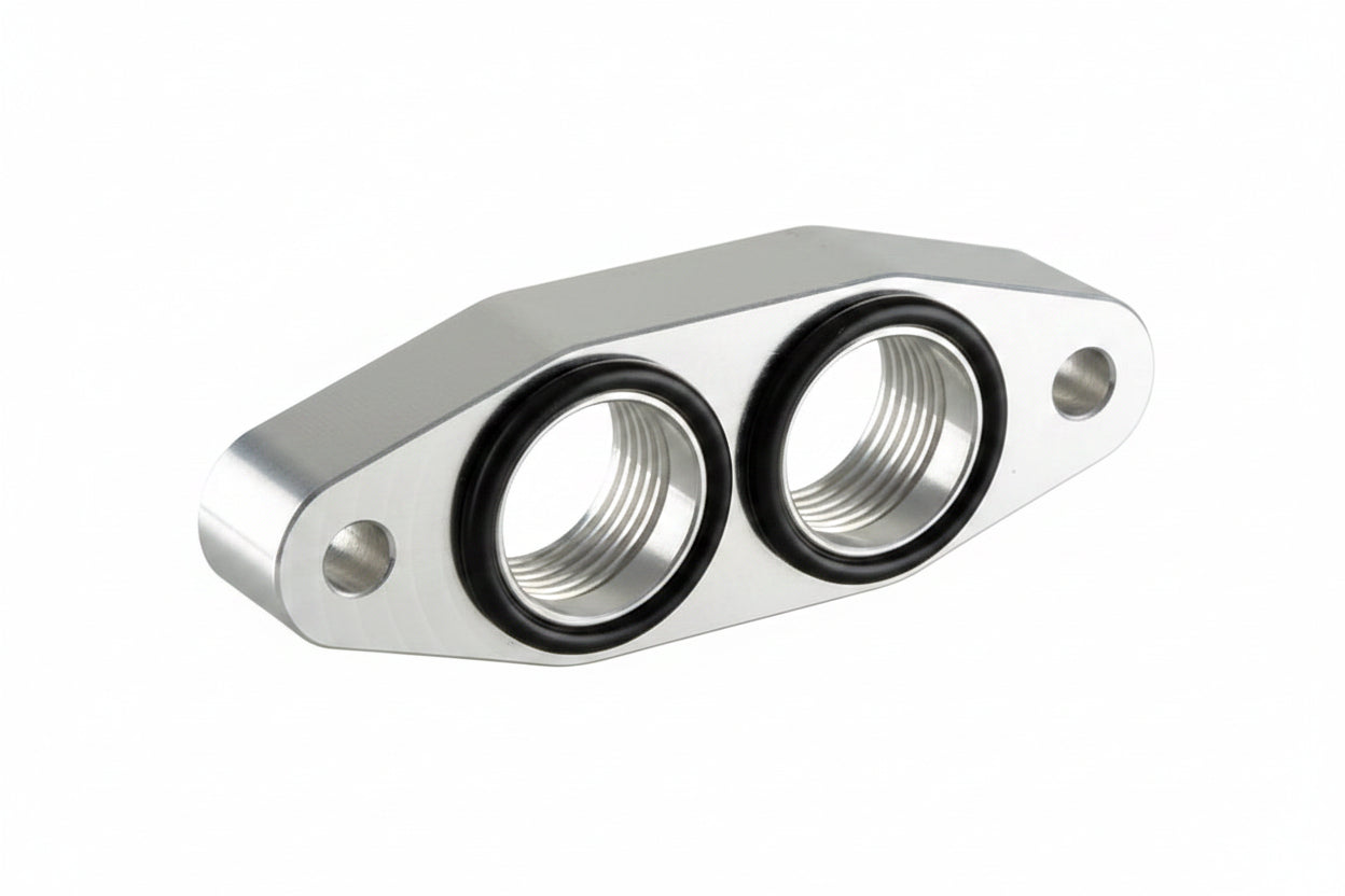 CORE LS7 BILLET OIL PRESSURE ADAPTER -12AN O-RING FITTING DRY SUMP