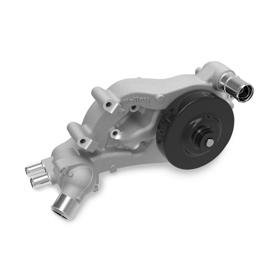 HOLLEY LS WATER PUMP FORWARD FACING INLET LONG BELT ALIGNMENTS
