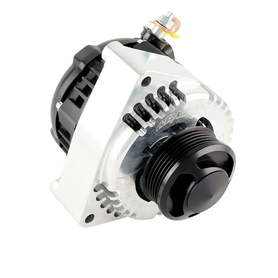 CORE 250AMP HIGH OUTPUT BILLET LS ALTERNATOR WITH BLACK PULLEY