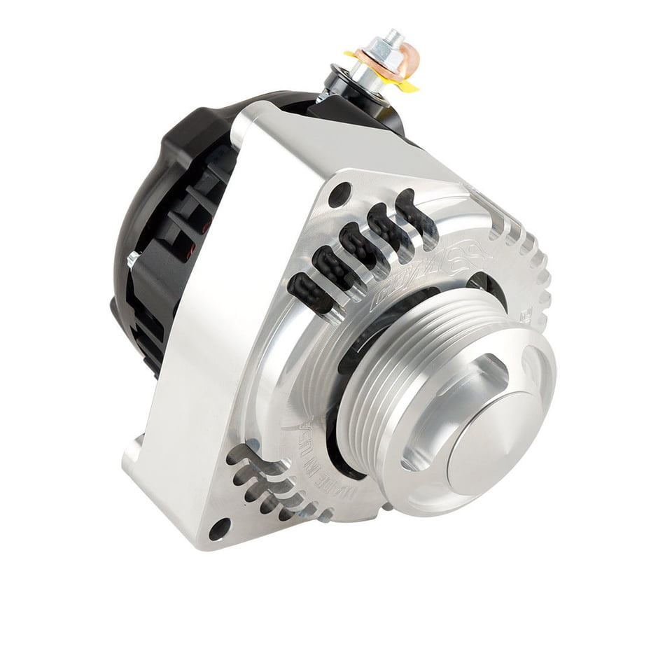 CORE 250AMP HIGH OUTPUT BILLET LS ALTERNATOR WITH CHROME PULLEY