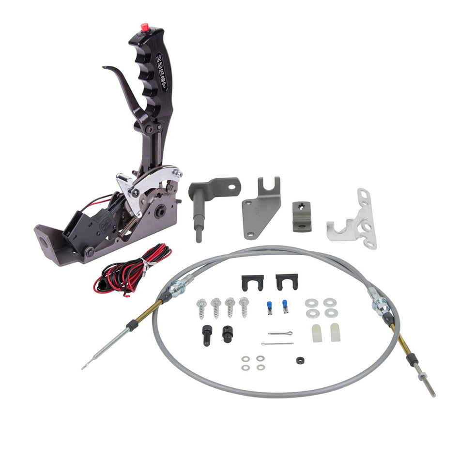 HURST PISTOL GRIP QUARTER STICK RACE SHIFTER GM POWERGLIDE, TH250, TH350, TH375, TH400