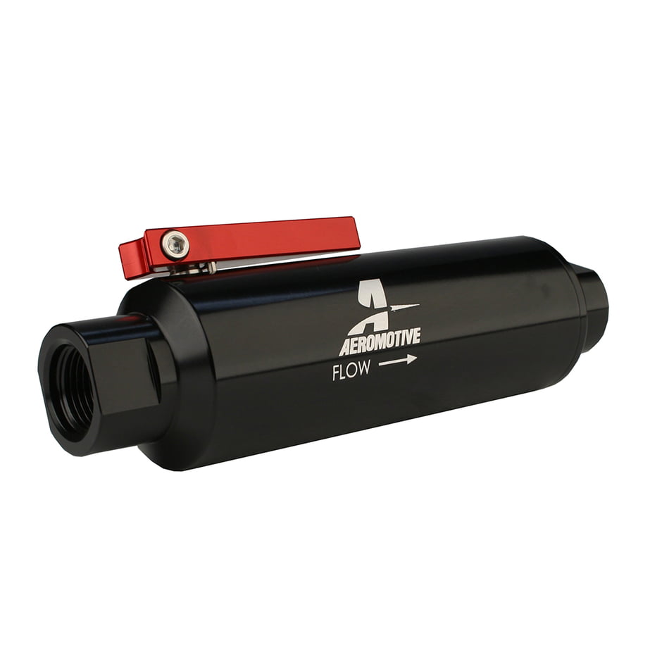 AEROMOTIVE ORB-10 SHUTOFF VALVE FUEL FILTER