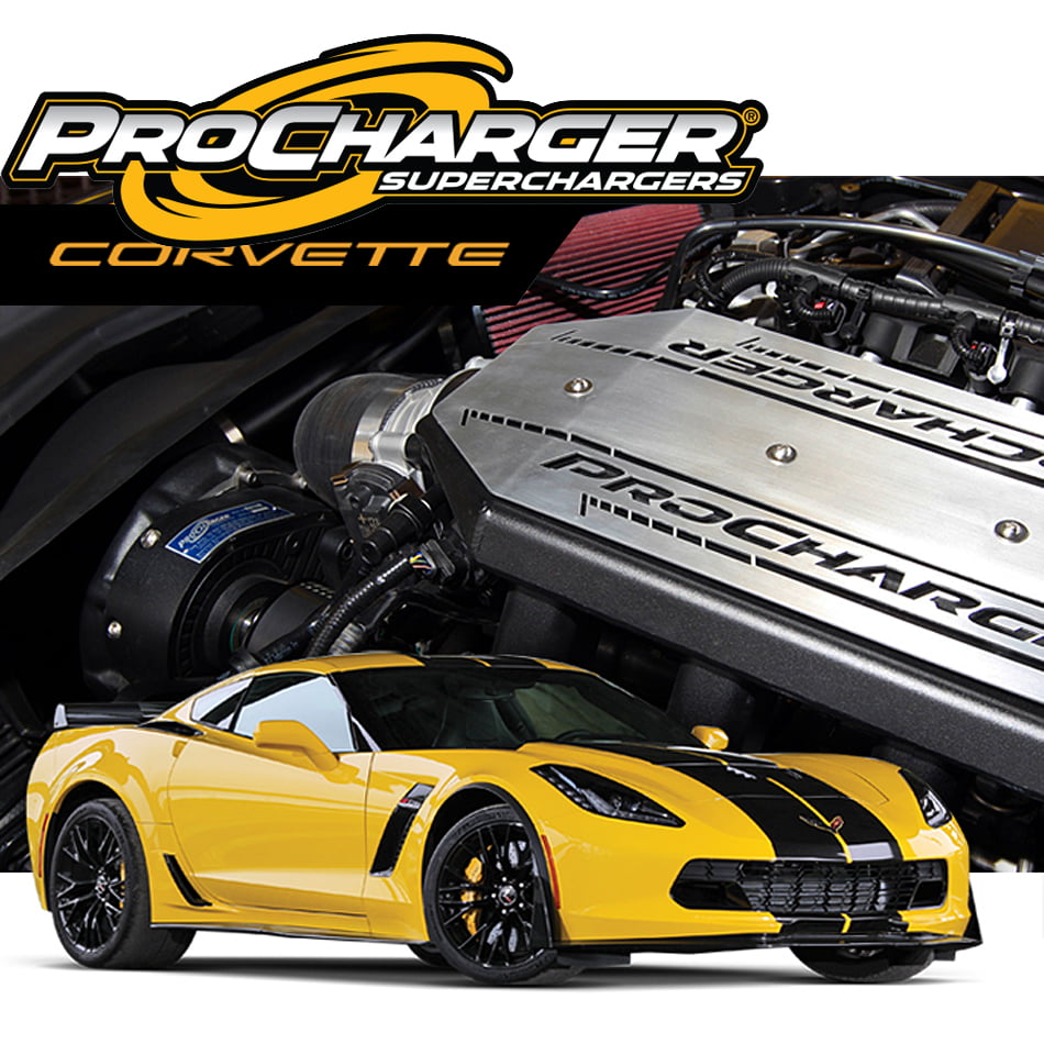 PROCHARGER HO INTERCOOLED SUPERCHARGER TUNER SYSTEM D-1SC-1 2019-2015 CORVETTE C7 Z06 LT4