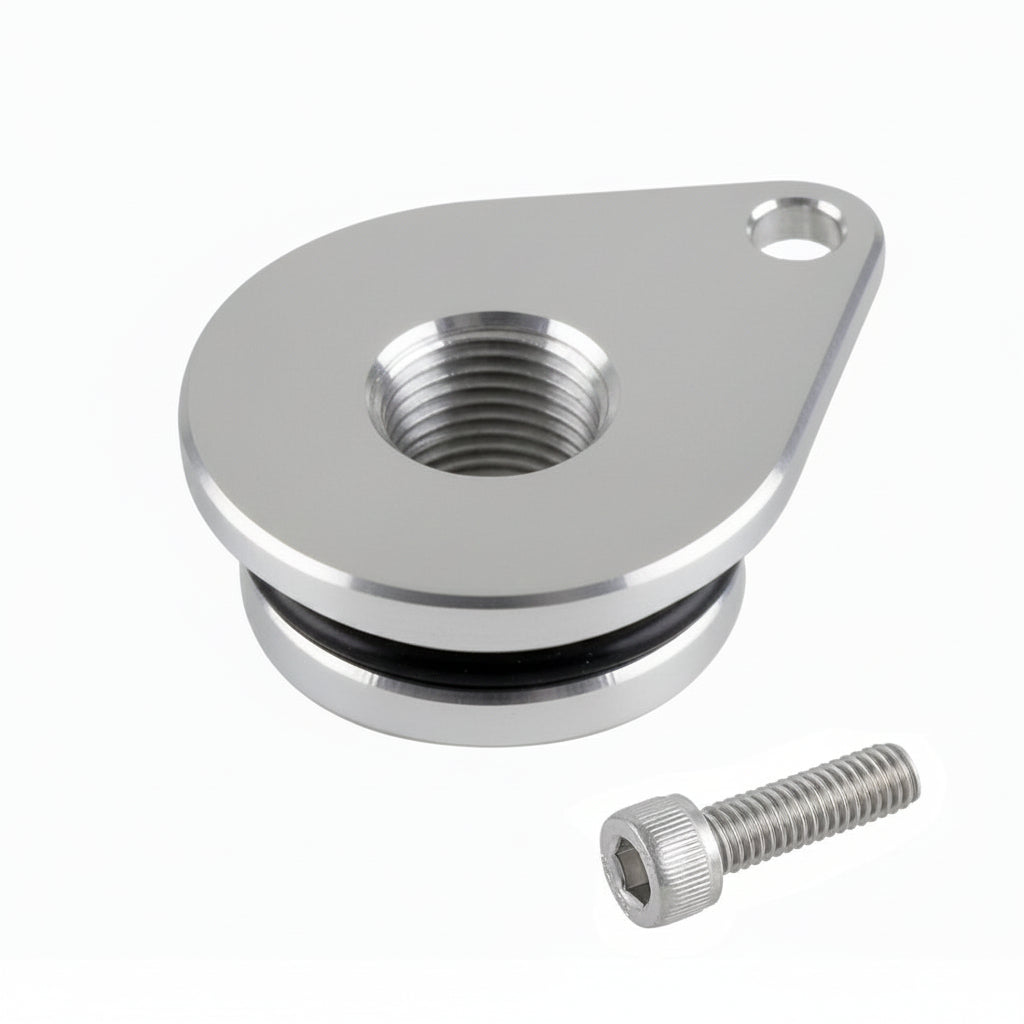 CORE BILLET LS1, LS6, EGR DELETE PLUG WITH AIR TEMP SENSOR PROVISION