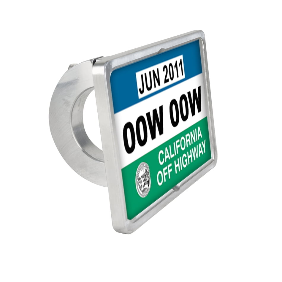 CORE BILLET OHV REGISTRATION STICKER TUBE MOUNT DISPLAY 1.50