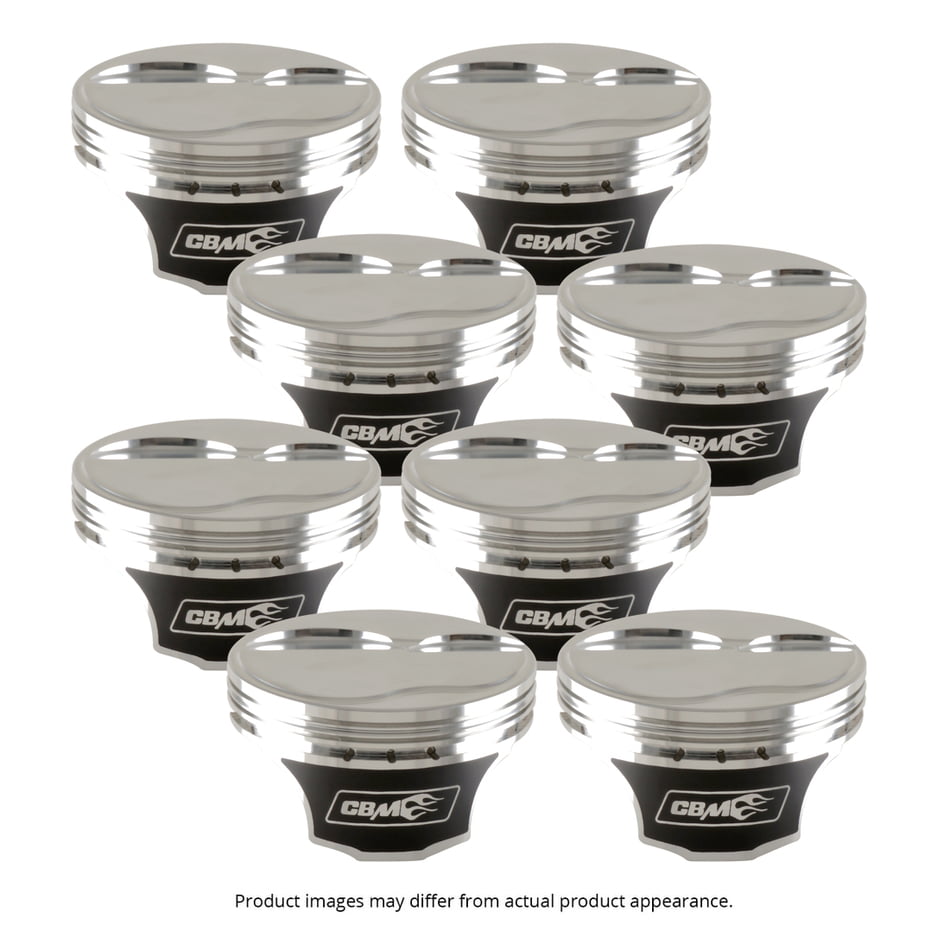 CBM RACING PISTION SET BY JE PISTONS +2.56CC DOME CHEVY LS7 4.100 STROKE 4.125 BORE 1.065 CD