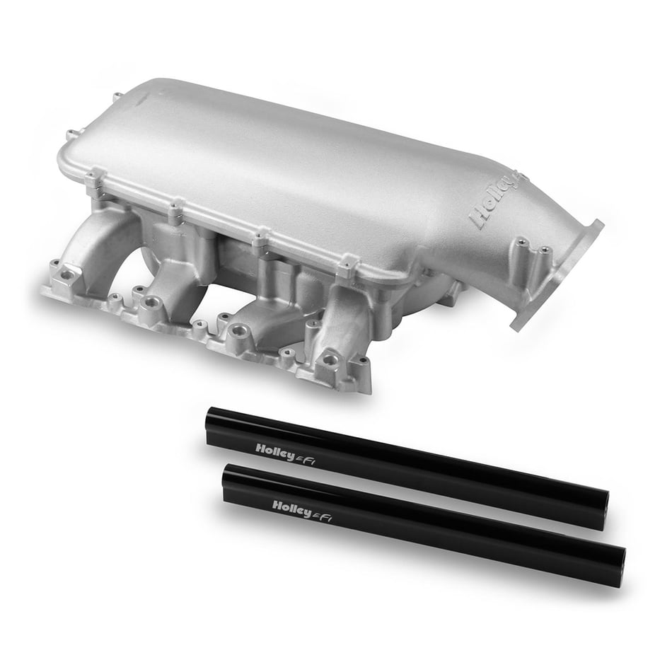 HOLLEY EFI LS3/L92 MID-RISE INTAKE MANIFOLD 105MM WITH FUEL RAILS