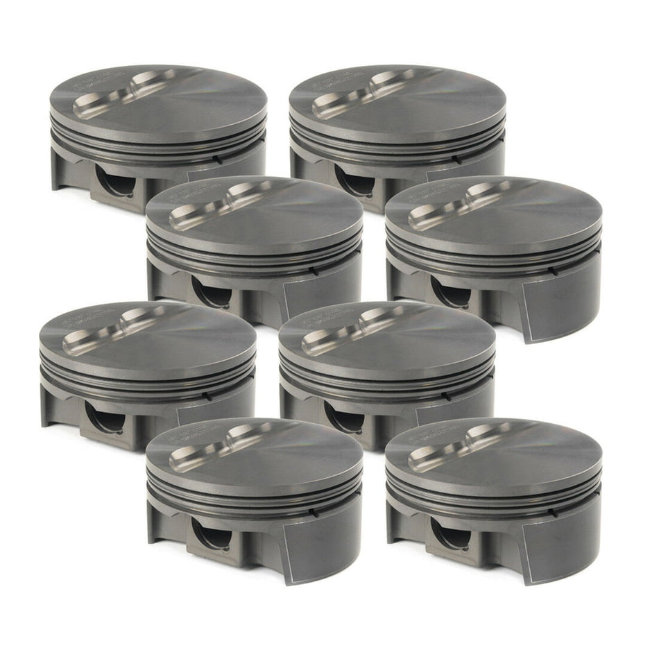 MAHLE MOTORSPORT -5.8CC FLAT TOP POWERPAK PISTON KIT CHEVY LS3/L92 4.000 STROKE 4.005 BORE