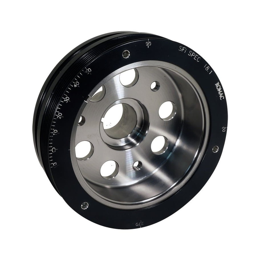 ROMAC PERFORMANCE PRODUCTS LS1/LS2 F-BODY/GTO GOLD SERIES HARMONIC BALANCER BLACK