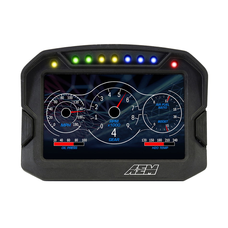 AEM CD-7 CARBON NON-LOGGING/NON-GPS DISPLAY