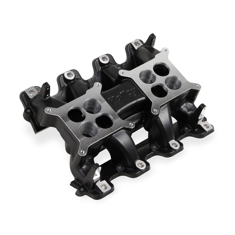 HOLLEY EFI LS1 LS2 LS6 2X4 DUAL PLANE EFI INTAKE MANIFOLD BLACK