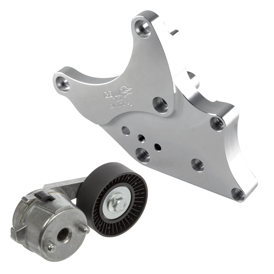 CORE PASSENGER SIDE HIGH MOUNT BILLET LS ALTERNATOR BRACKET KIT