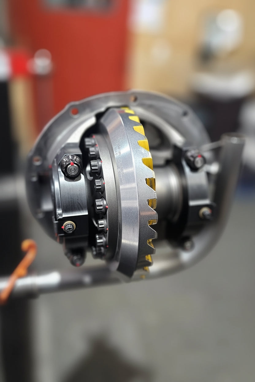 Evan Weller Racing LP10 Low Pinion 10 Inch 3.812 Bearing 35 Spline Third Members