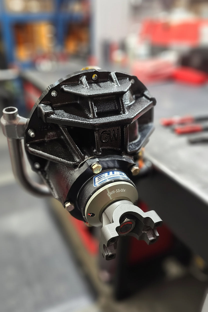 Evan Weller Racing LP10 Low Pinion 10 Inch 3.812 Bearing 35 Spline Third Members
