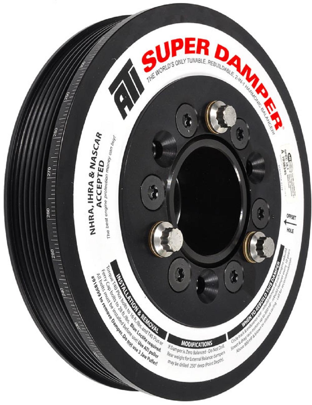 ATI Damper - 7.48 Al LW 6 Groove LSA 09-15 CTS-V