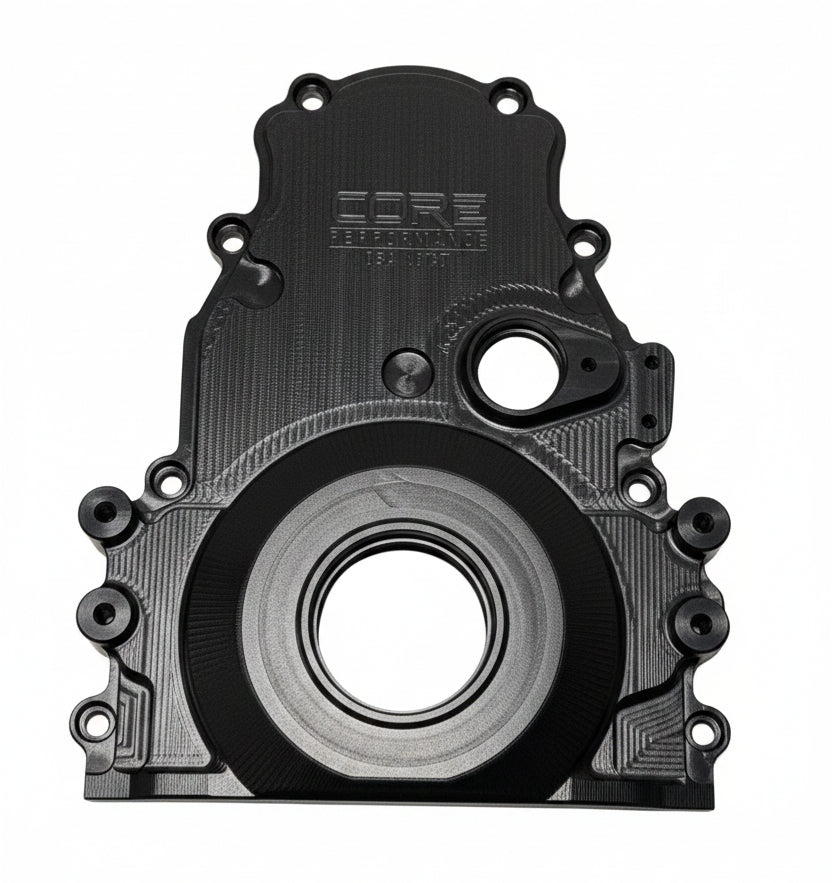 CORE BILLET LS SERIES FRONT ENGINE COVER