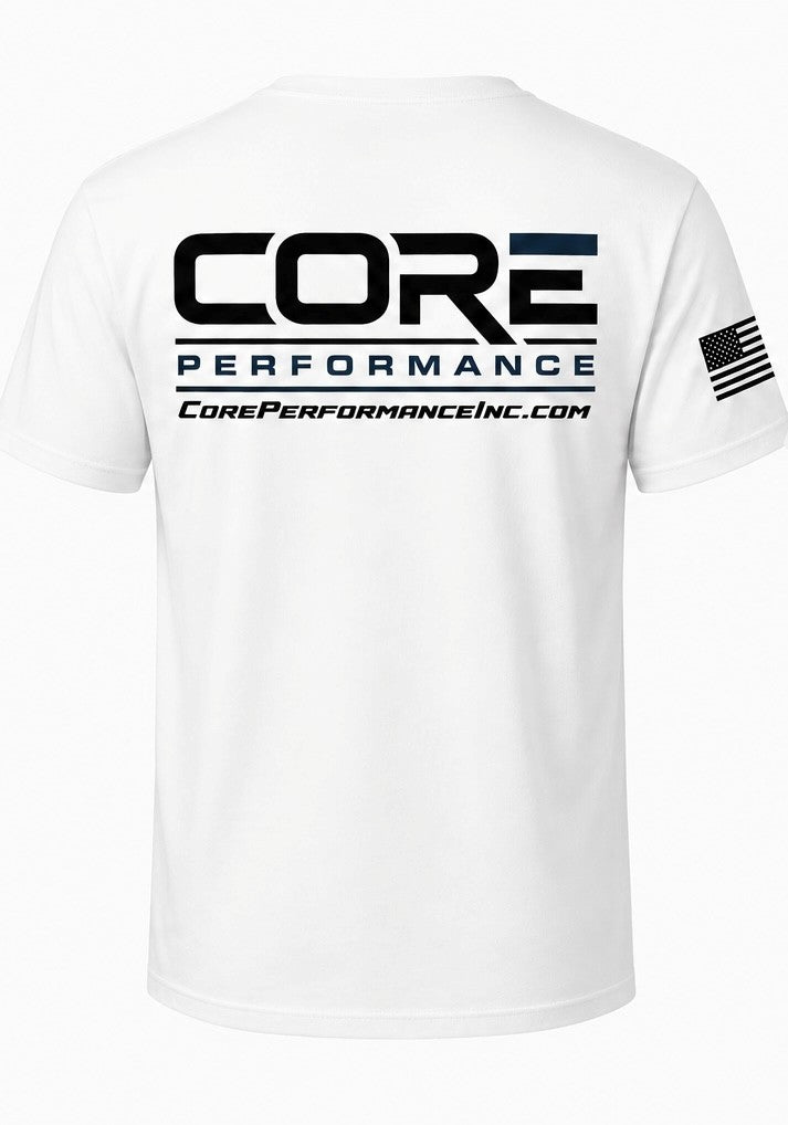 CORE Performance White Tee
