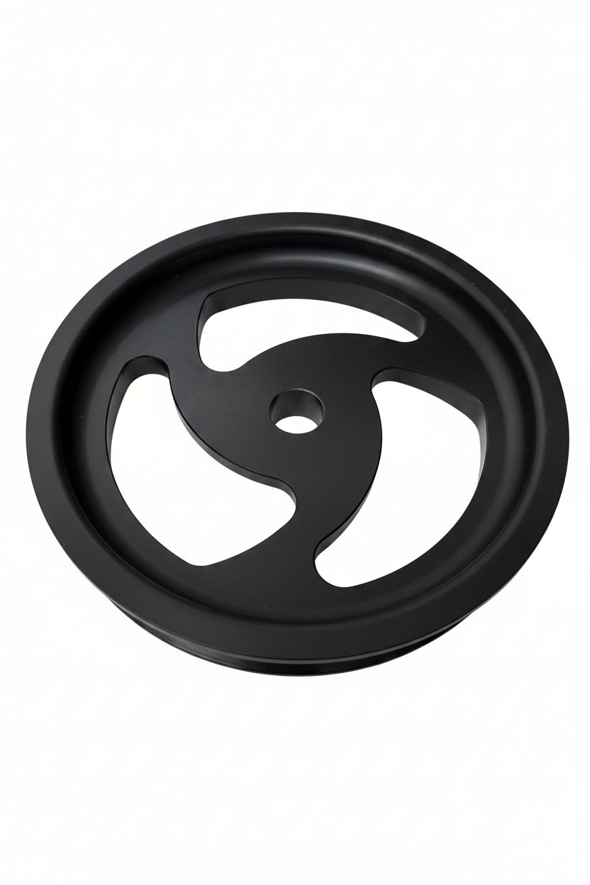 CORE 6 RIB .750 SHAFT BILLET LS POWER STEERING PULLEY CAMARO/GTO