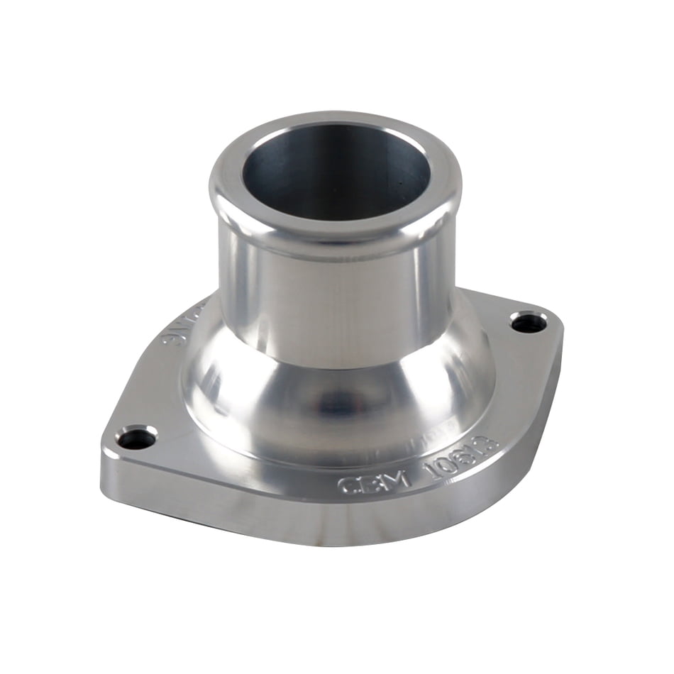 CORE GM LS1/LS2/LS6/LS7 STRAIGHT BILLET WATER NECK THERMOSTAT HOUSING | BARBED INLET