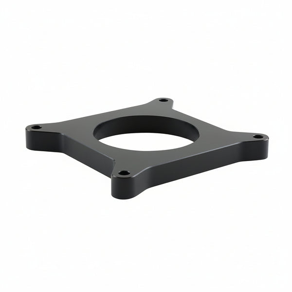 CORE 90MM - 105MM BILLET LS THROTTLE BODY TO 4150 INTAKE MANIFOLD ADAP ...