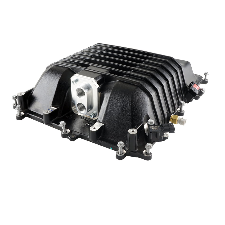 CORE BILLET HEAT EXCHANGER ADAPTER LSA SUPERCHARGER -10 PORTS