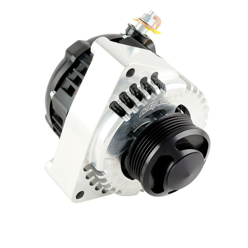 CORE 250AMP HIGH OUTPUT BILLET LS ALTERNATOR WITH BLACK PULLEY