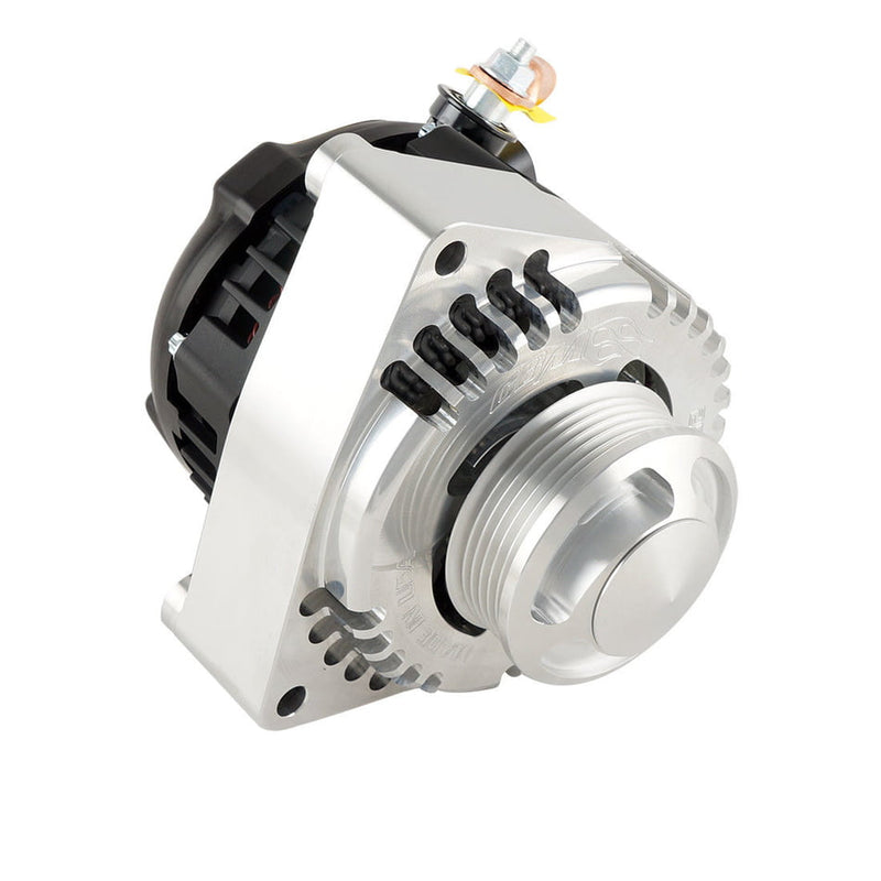 CORE 250AMP HIGH OUTPUT BILLET LS ALTERNATOR WITH CHROME PULLEY