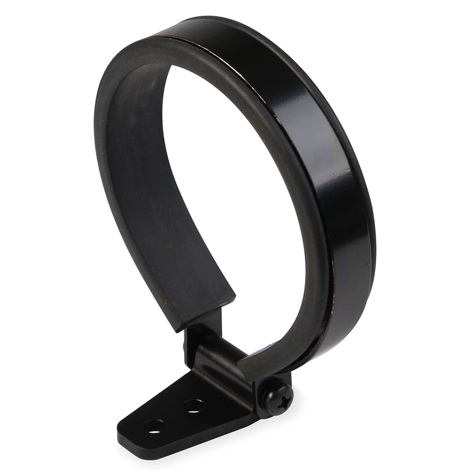HOLLEY GAUGE PEDESTAL MOUNTING BRACKETS BLACK 2-1/16