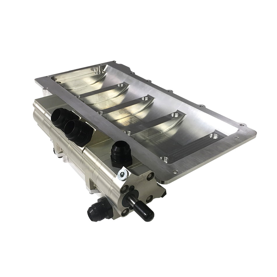 DAILEY ENGINEERING GM LS RACE RIGHT SIDE 7 STAGE DRY SUMP OIL PUMP W/ PAN SYSTEM