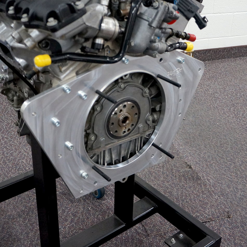 CORE GM 3.6L ALLOYTEC, 3.5L SHORT STAR ENGINE / TRANSMISSION CHASSIS MOUNT BILLET ADAPTER PLATE