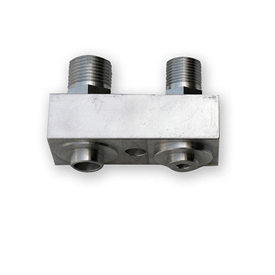CORE CORVETTE BILLET A/C BLOCK ADAPTER