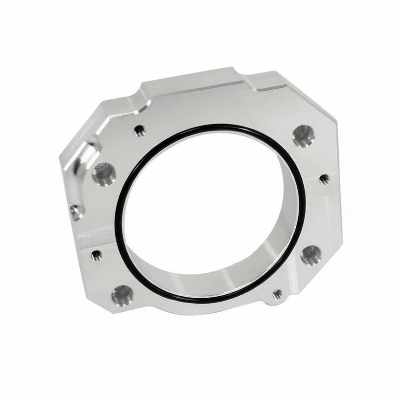 CORE 92MM CLOCKWISE ROTATION BILLET LS THROTTLE BODY ADAPTER
