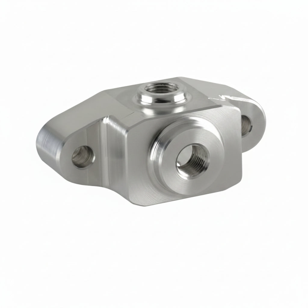 CORE GM LS STYLE BILLET OIL PAN UNION FITTING ADAPTER