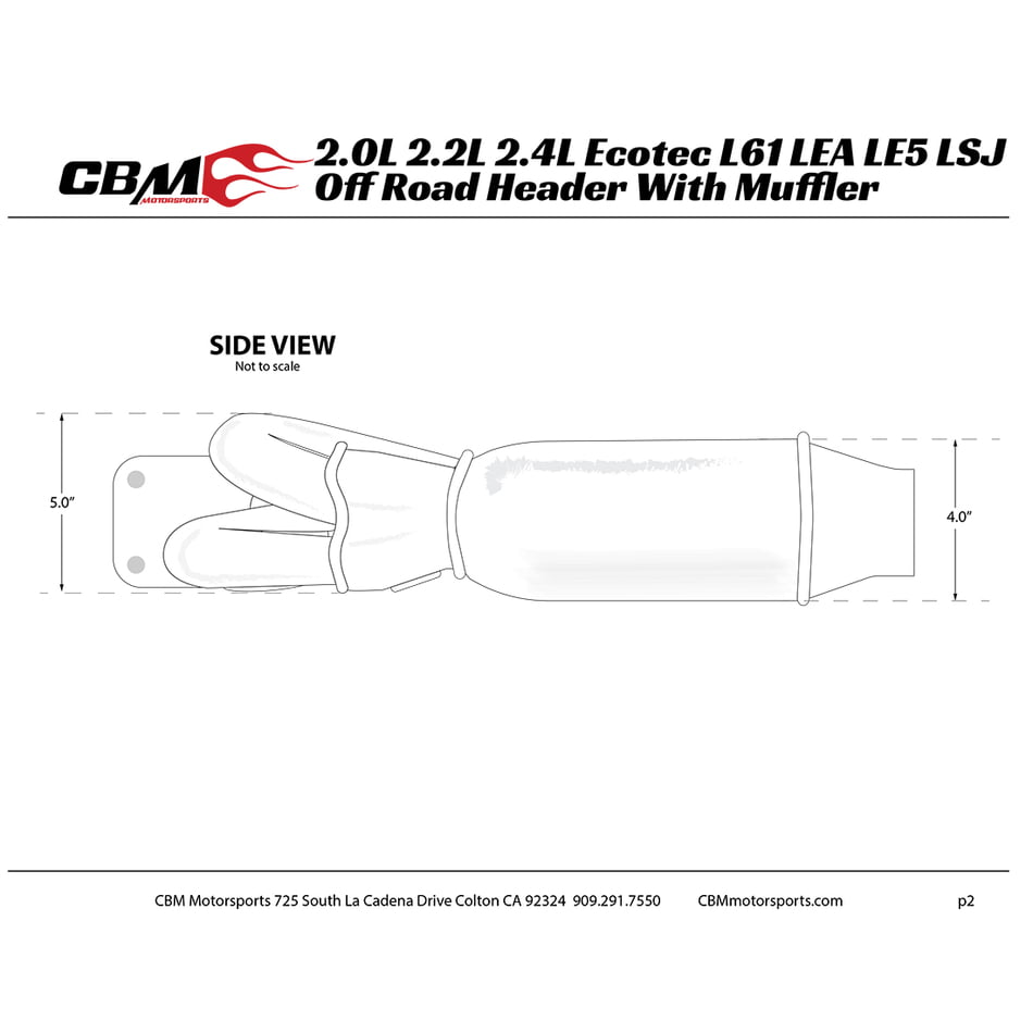 '-  performance automotive part | ['', ' CBM Motorsports']