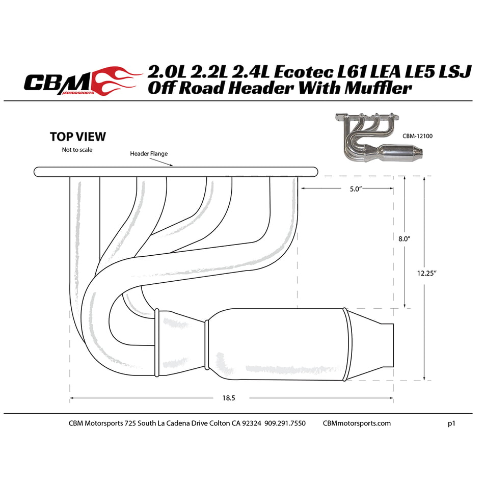 '-  performance automotive part | ['', ' CBM Motorsports']