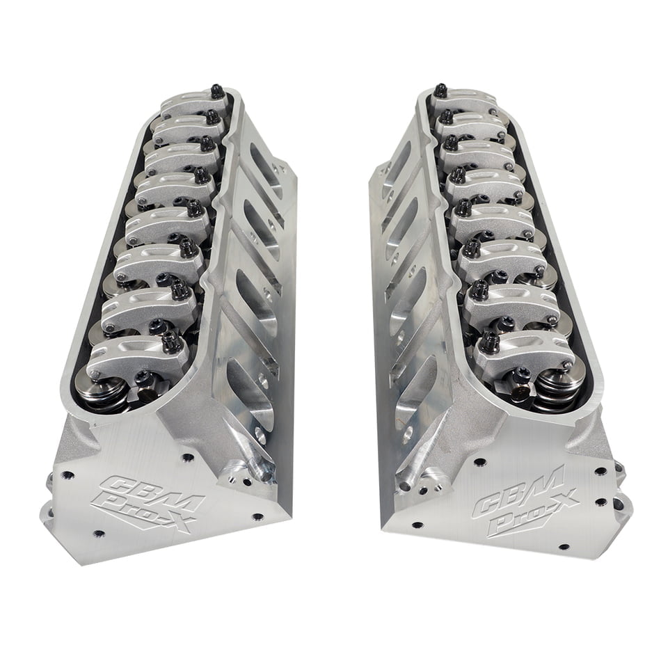 CORE PRO-X CNC PORTED LS3 CYLINDER HEADS COMPLETE WITH ROCKERS