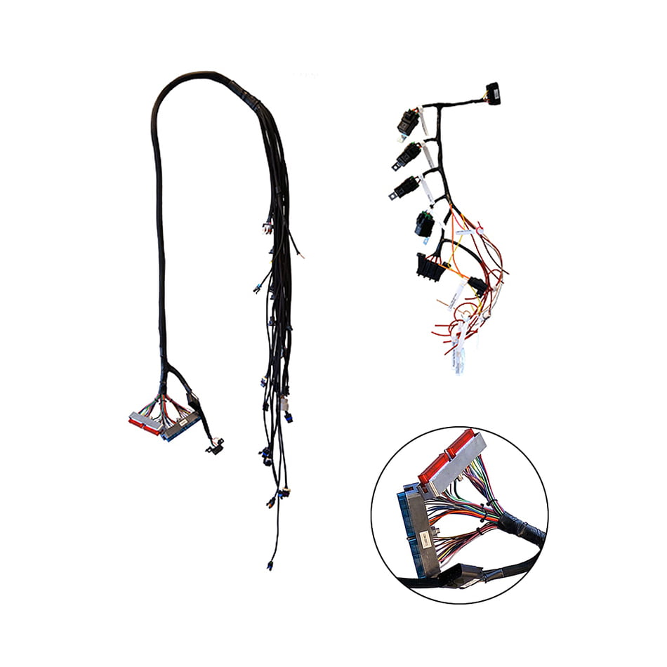 CBM MOTORSPORTS™ LS SERIES STANDALONE WIRING HARNESS FOR GEN III LS USING A 24x RED/BLUE OEM ECU