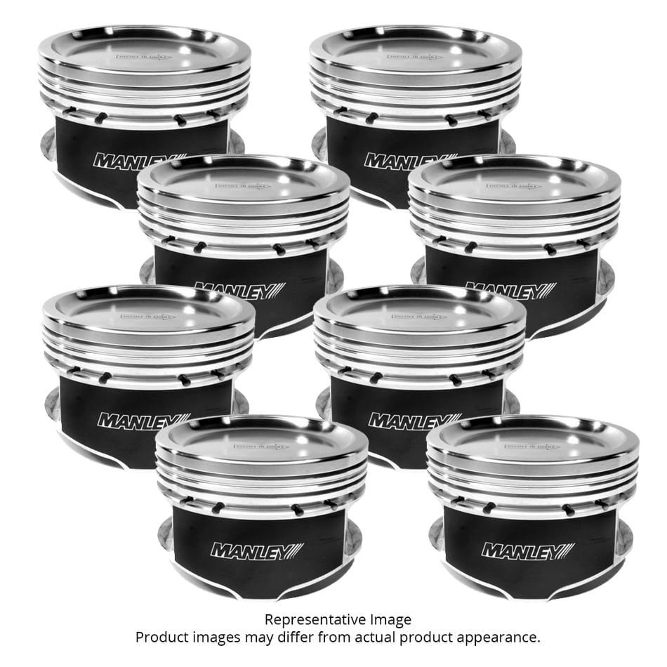 MANLEY PLATINUM -29CC DISH PISTON SET CHEVY LSX 4.250 STROKE 4.130 BORE