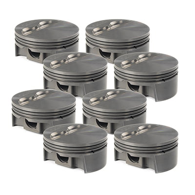 MAHLE MOTORSPORT -5.8CC FLAT TOP POWERPAK PISTON KIT CHEVY LS3/L92 4.000 STROKE 4.070 BORE